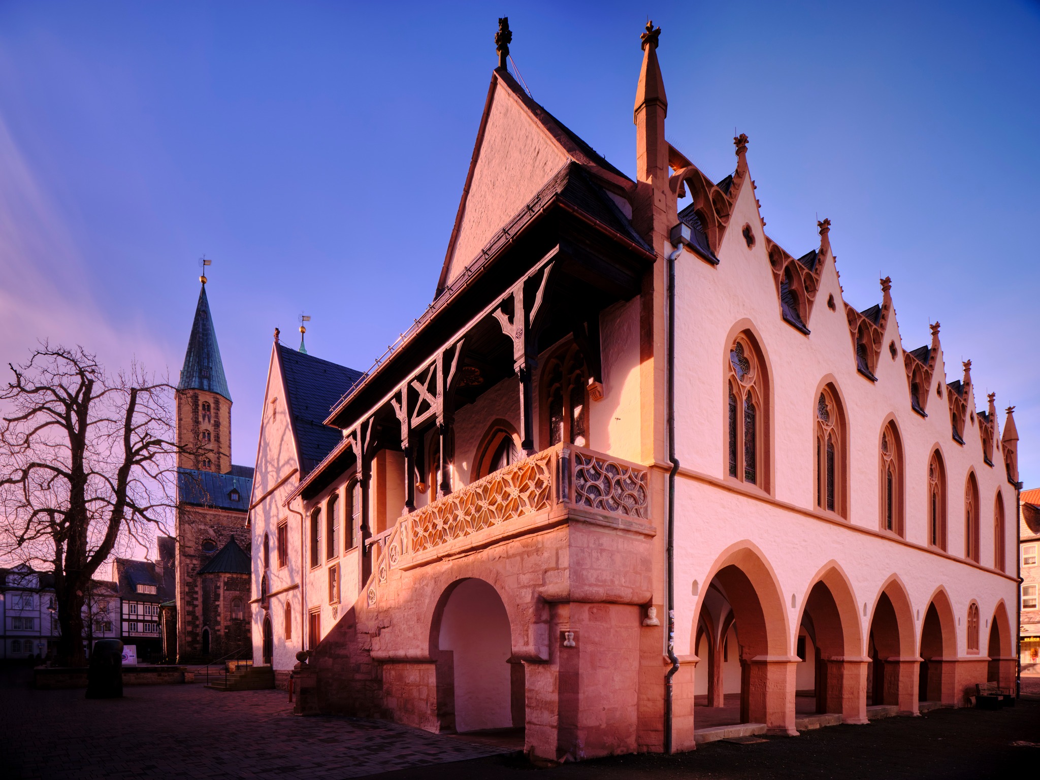 Historisches Rathaus Goslar (c) Weltkulturerbe Rammelsberg / Sobotta